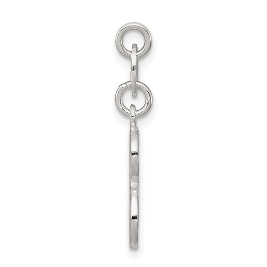 Sterling Silver Letter S Initial Charm