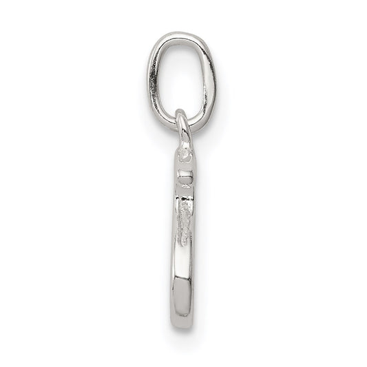 Sterling Silver Letter S Initial Charm