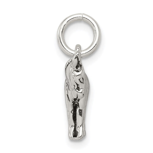 Sterling Silver Antiqued Donkey Charm