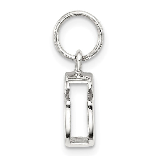 Sterling Silver Letter G Initial Charm