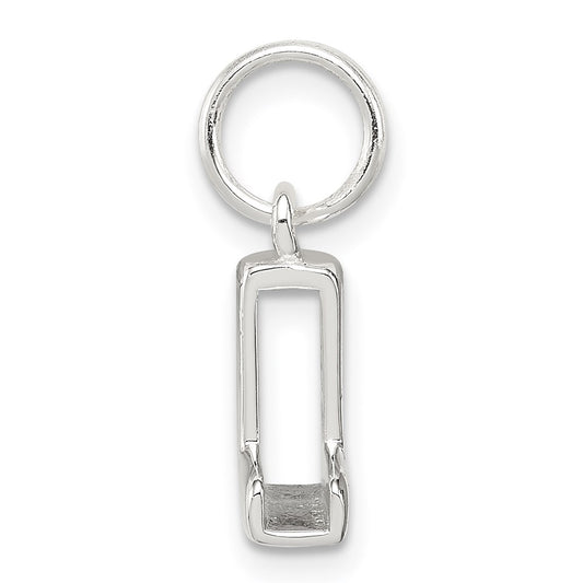 Sterling Silver Letter L Initial Charm