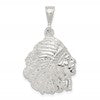 Sterling Silver Polished Man Pendant