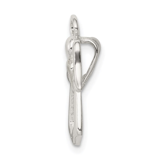 Sterling Silver & Gold-tone Angel Chain Slide