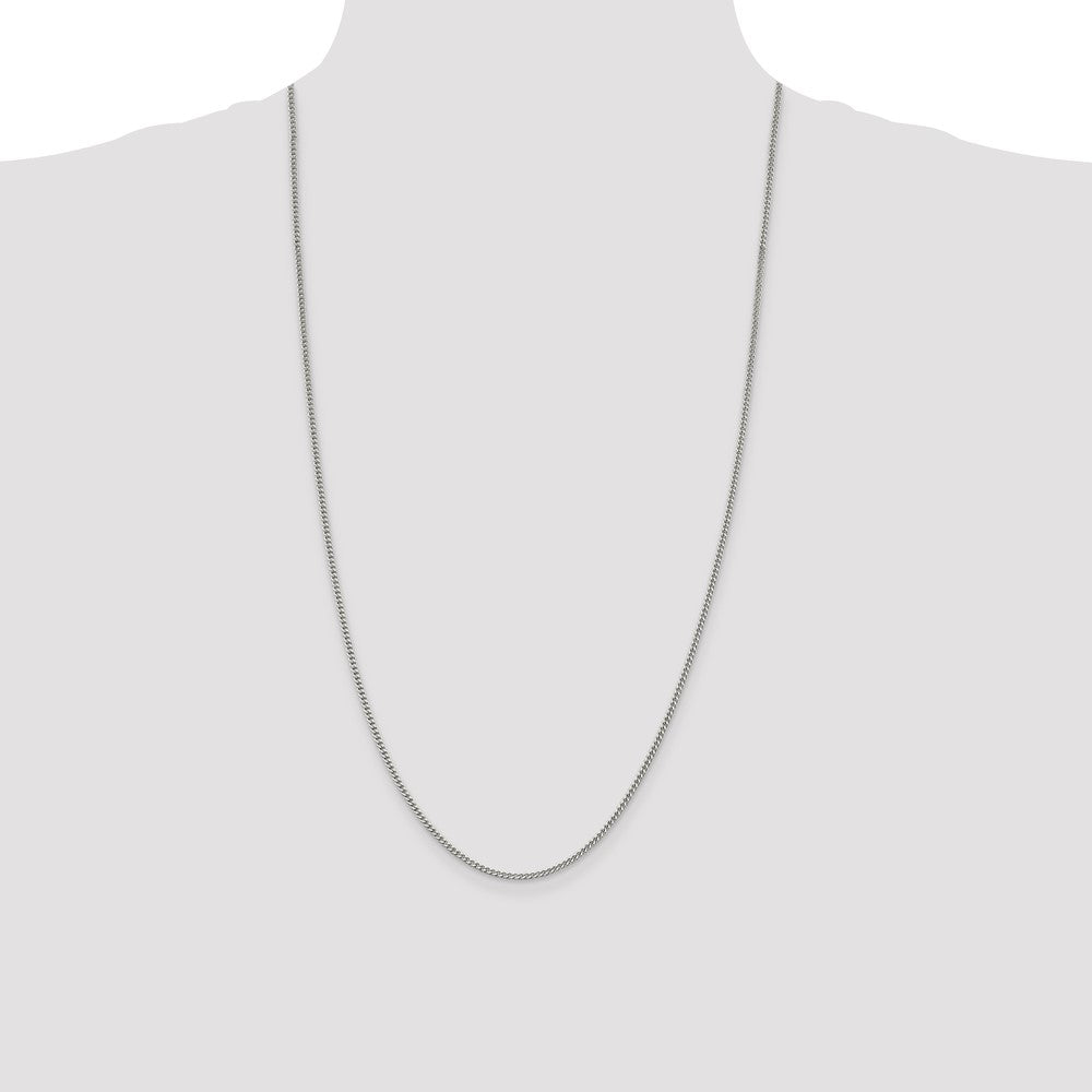 Sterling Silver 2mm Curb Chain