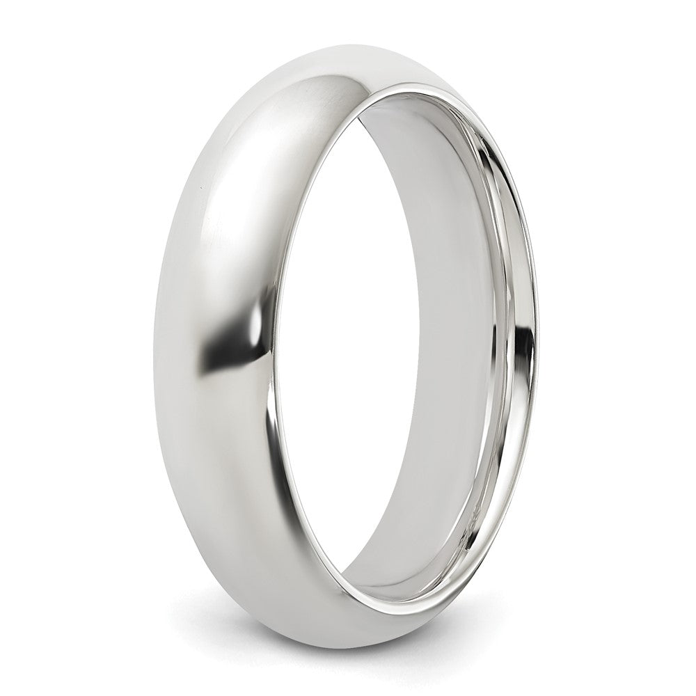 Sterling Silver 5mm Comfort Fit Size 8 Band