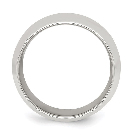 Sterling Silver 10mm Comfort Fit Size 4.5 Band