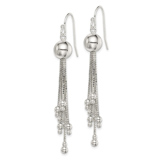 Sterling Silver Shepherd Hook Earrings