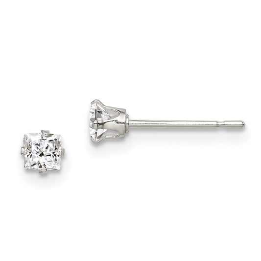 Sterling Silver 3 piece Stellux CrystalPost EarringSet
