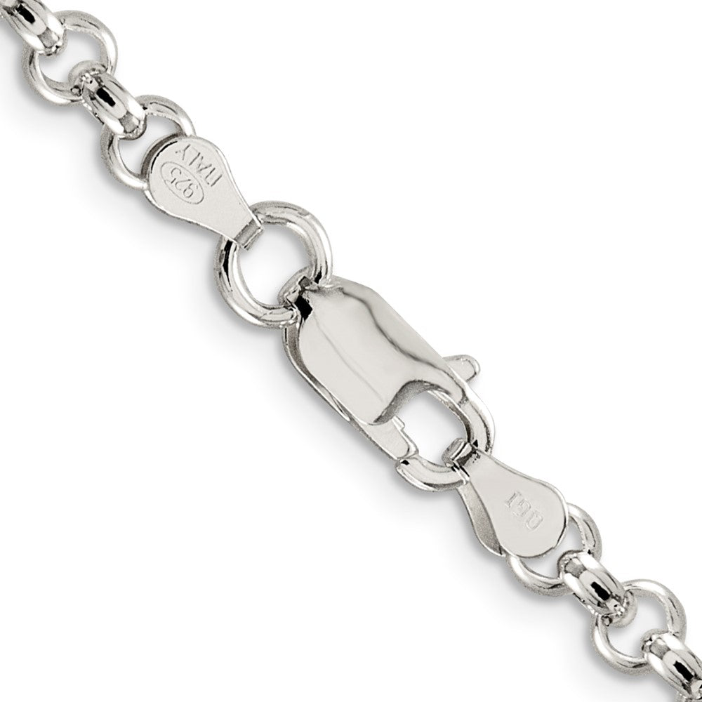 Sterling Silver 4.6mm Rolo Chain