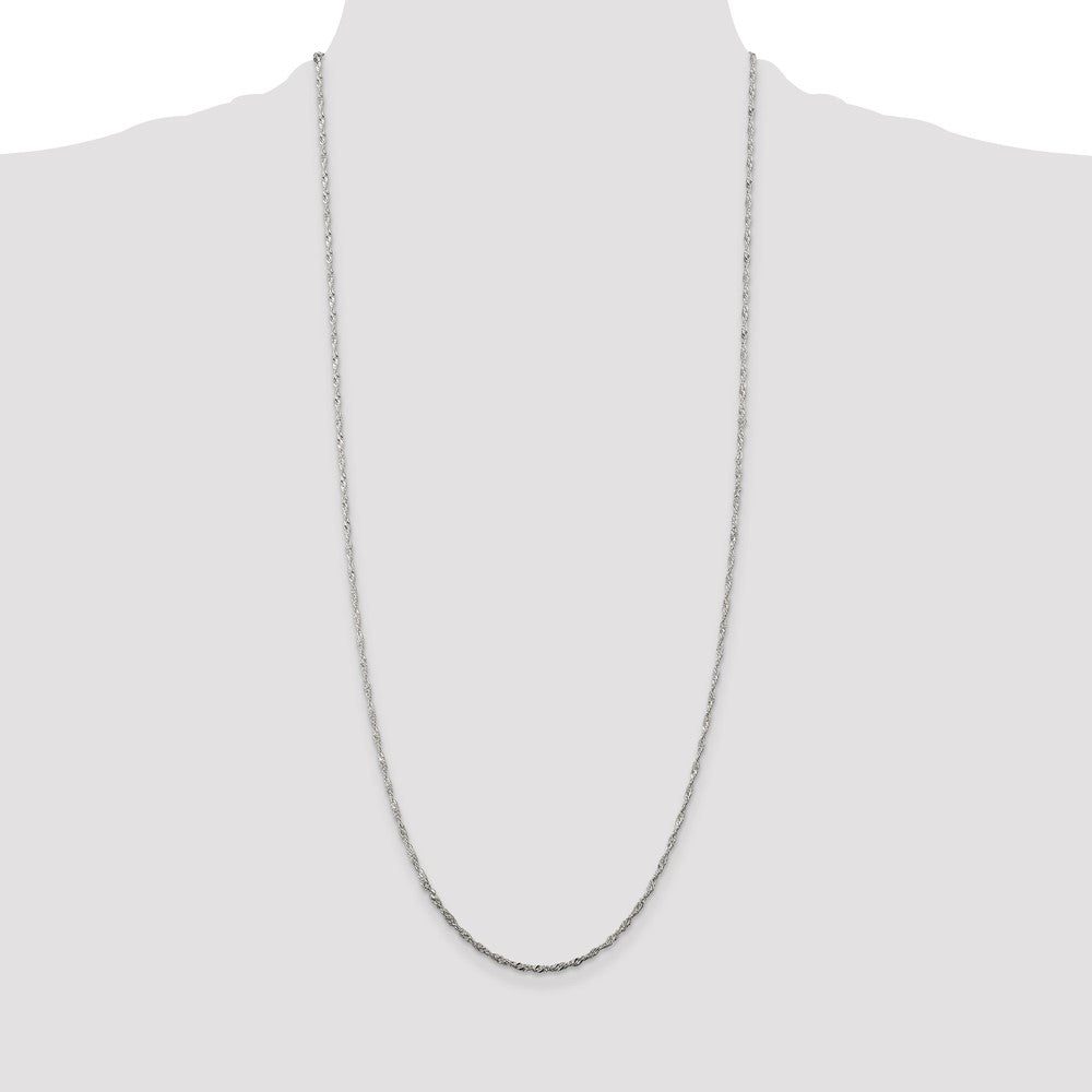 Sterling Silver 1.75mm Singapore Chain