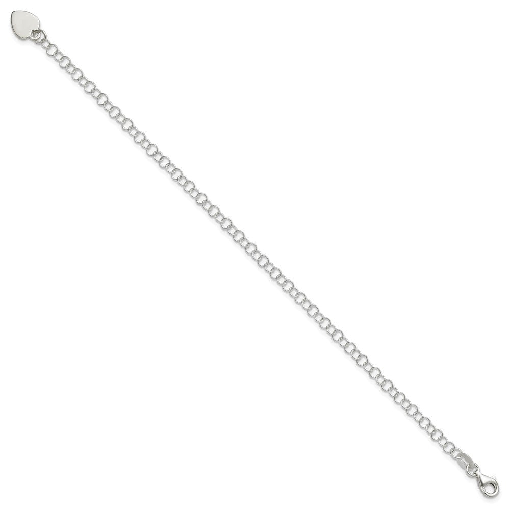 Sterling Silver Round Link Bracelet