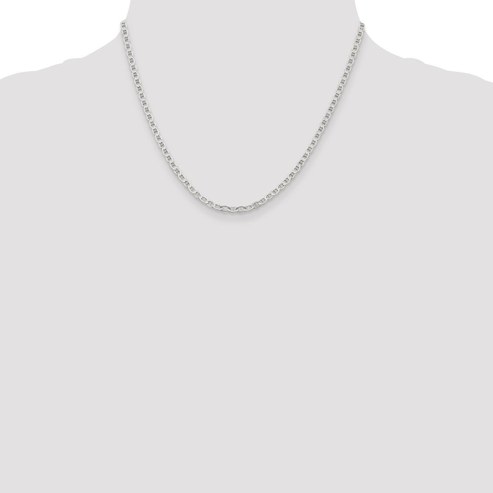 Sterling Silver 3.1mm Flat Anchor Chain