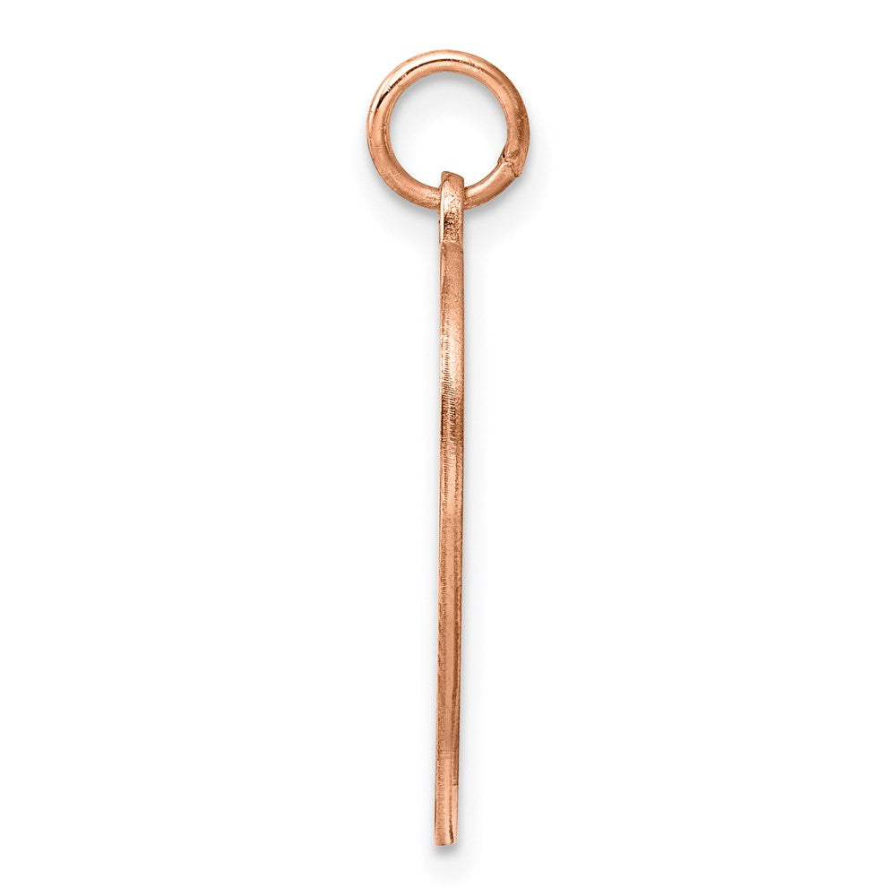 Sterling Silver RG Plated Engraveable Heart Polished Front/Satin Back Disc