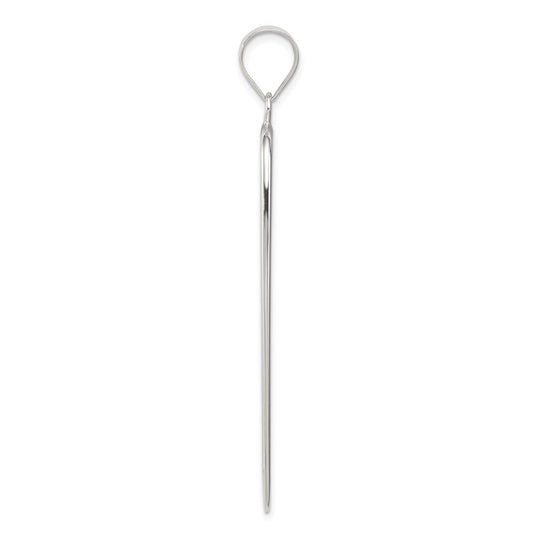 Sterling Silver Rectangle Pendant