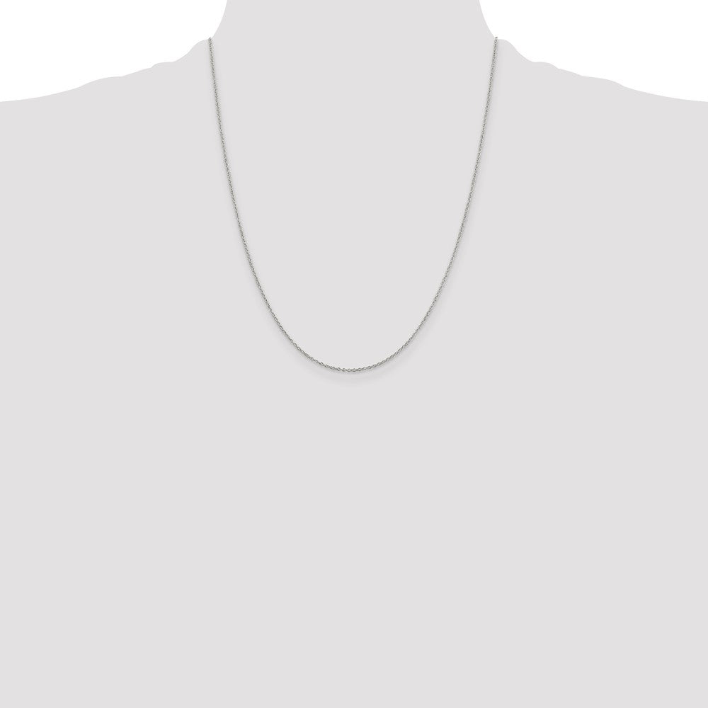 Sterling Silver 1.10mm Forzantine Cable Chain