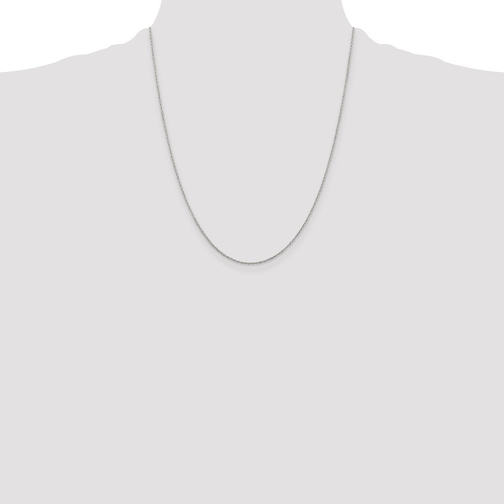Sterling Silver 1.30mm Forzantine Cable Chain