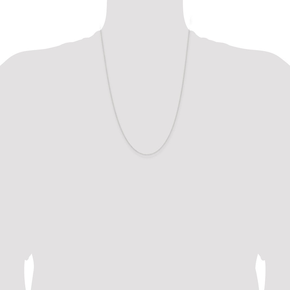 Sterling Silver .95mm Forzantine Cable Chain