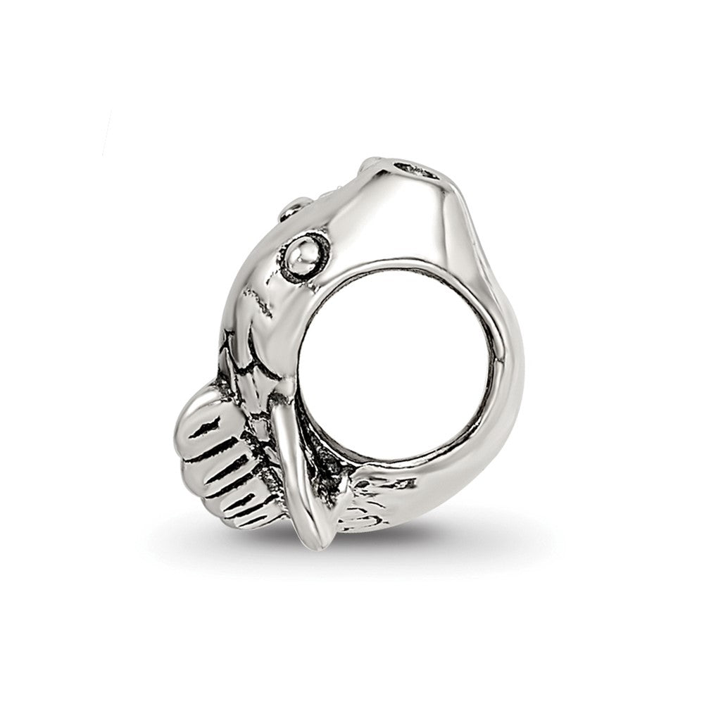 Sterling Silver Reflections Fish Bead