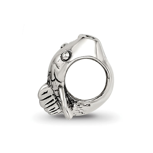 Sterling Silver Reflections Fish Bead