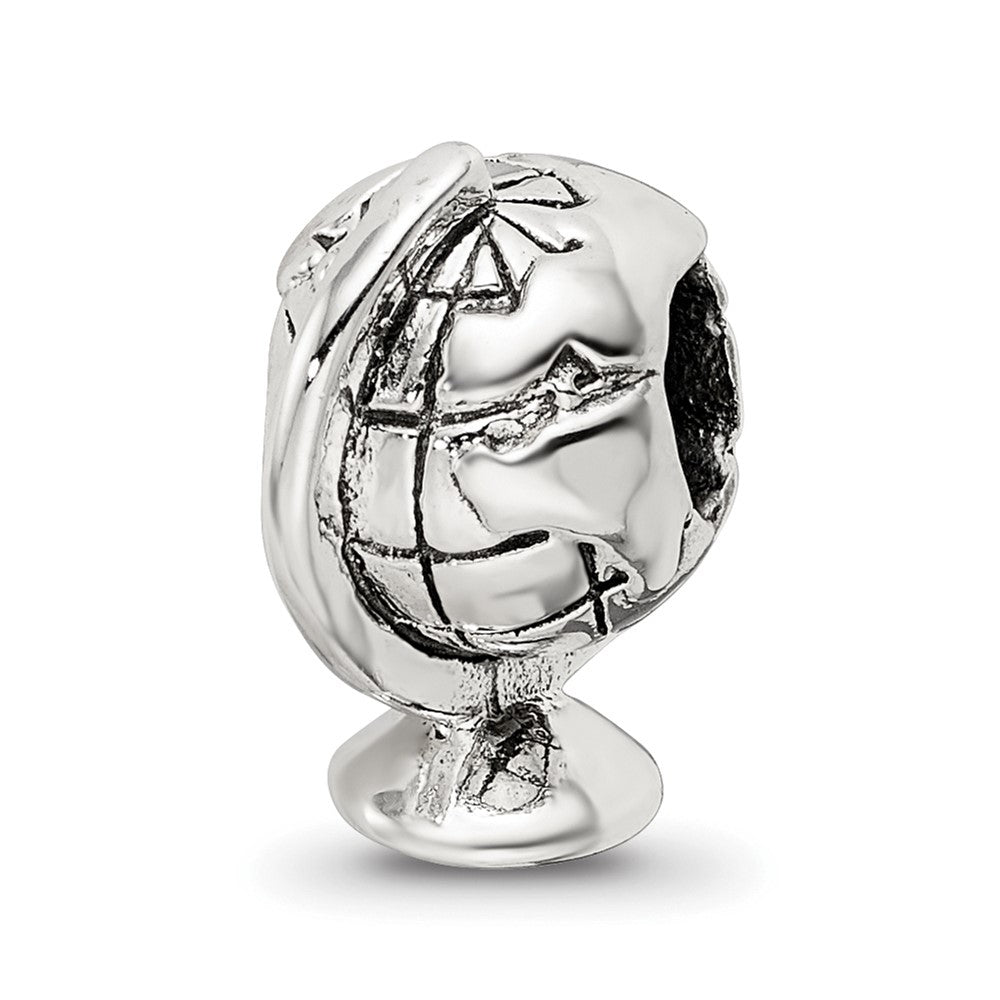 Sterling Silver Reflections Globe Bead
