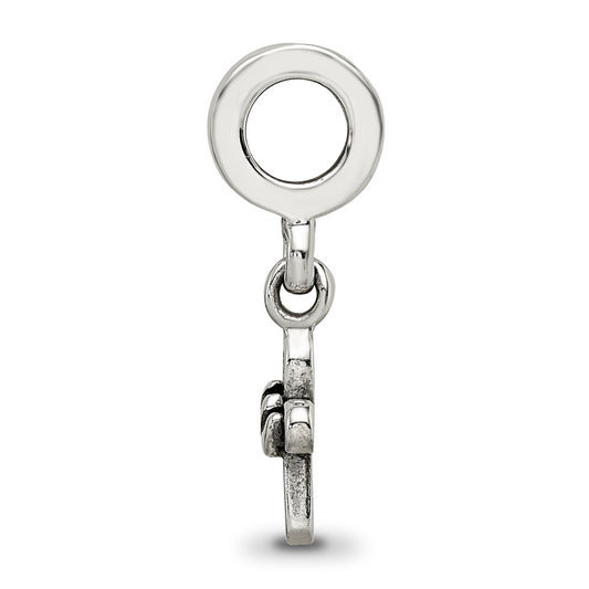 Sterling Silver Reflections Cross Dangle Bead