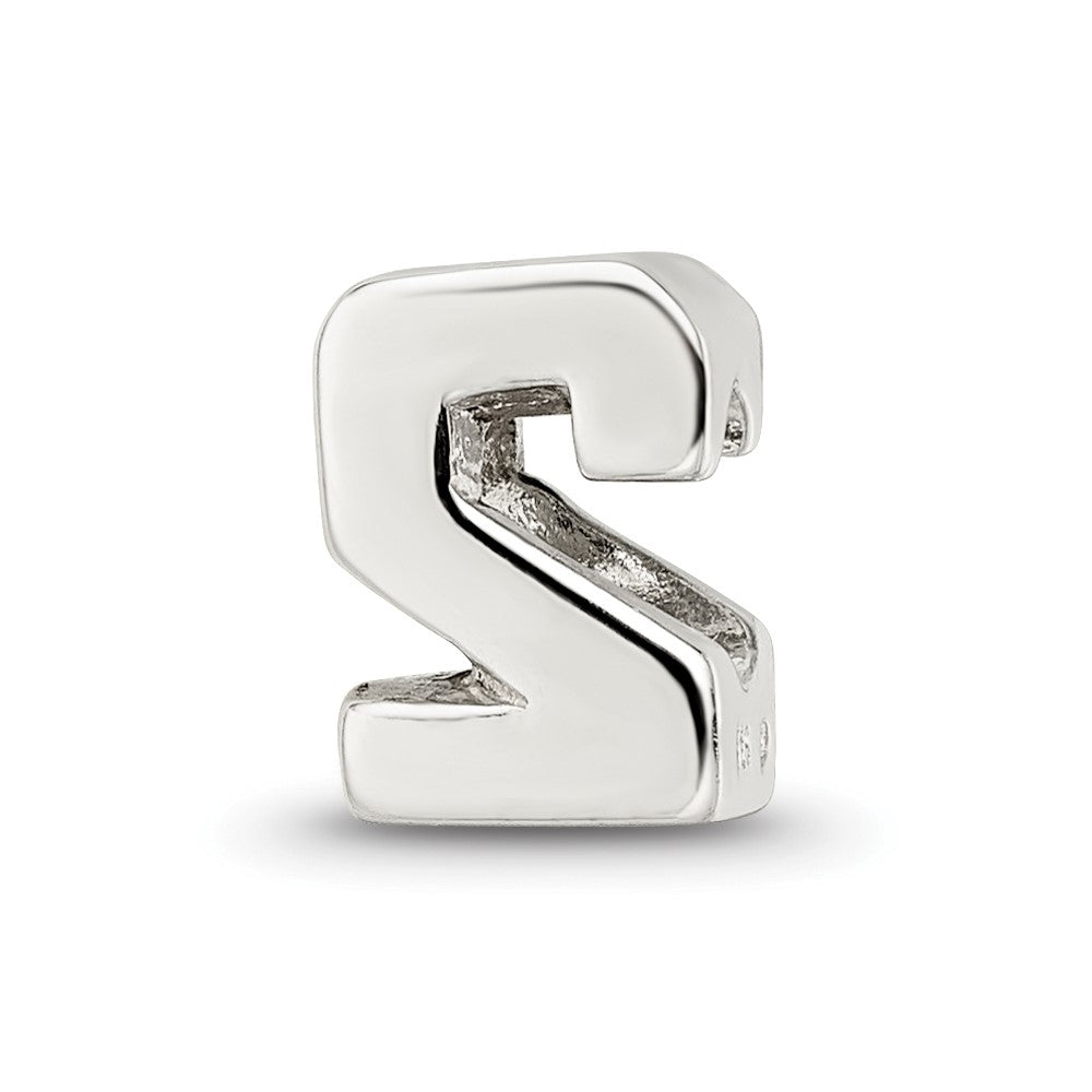 Sterling Silver Reflections Number 2 Bead