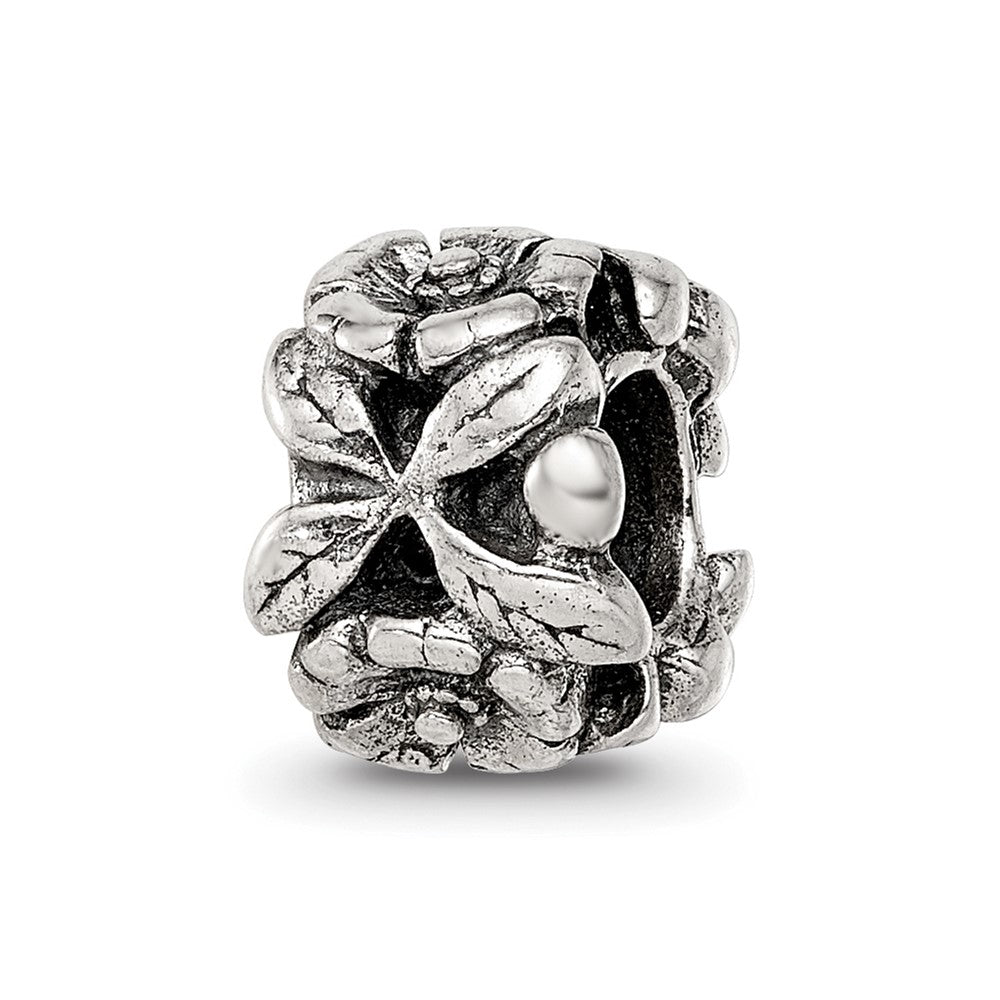 Sterling Silver Reflections Floral Bead
