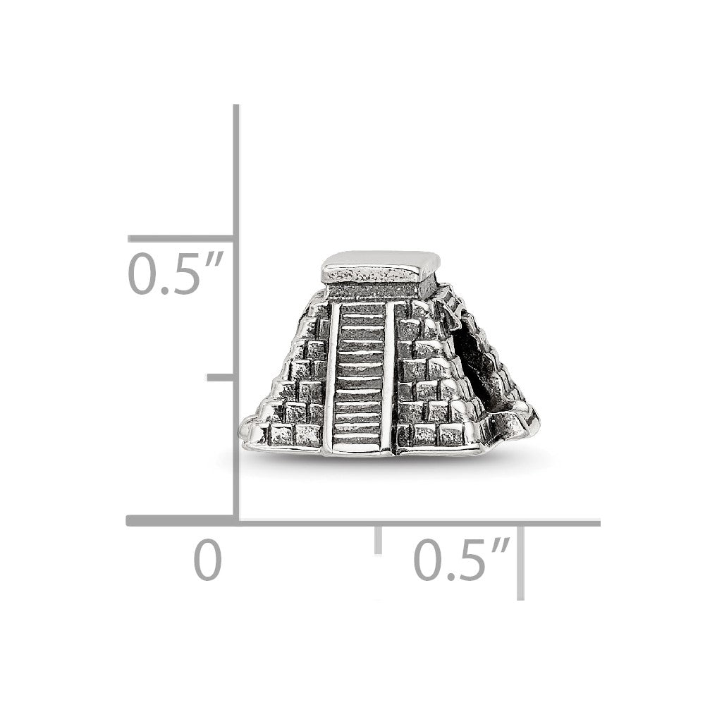 Sterling Silver Reflections Chichen Itza Bead