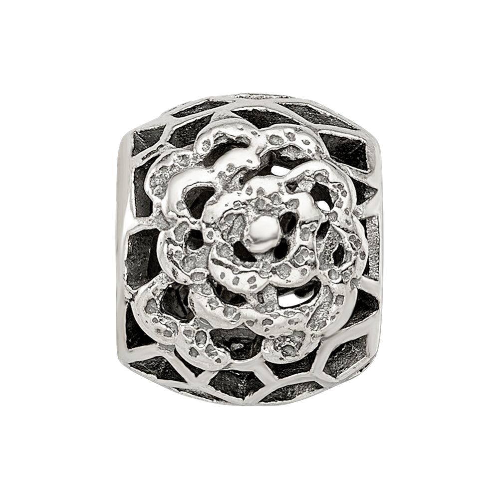 Sterling Silver Reflections Flower Bali Bead