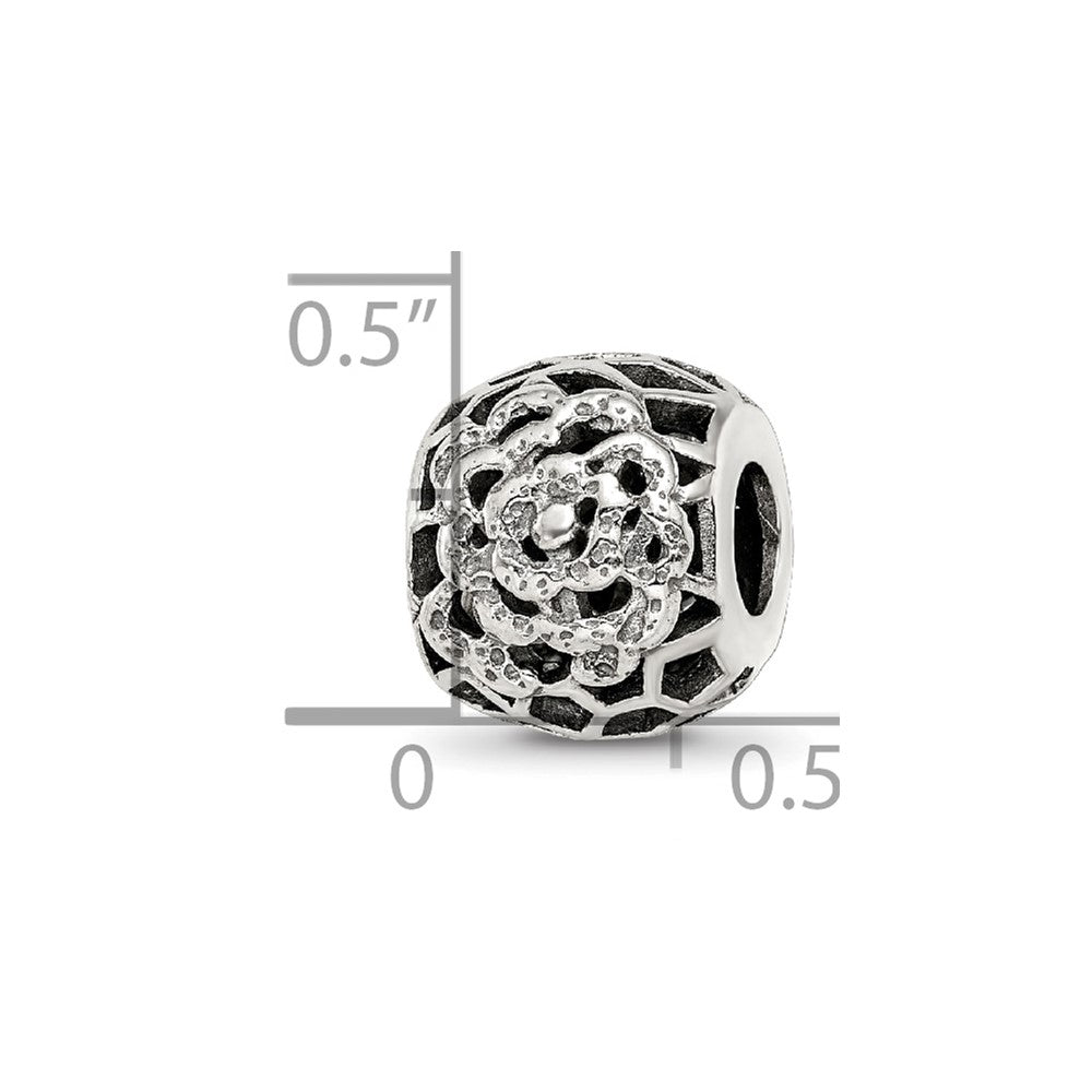 Sterling Silver Reflections Flower Bali Bead
