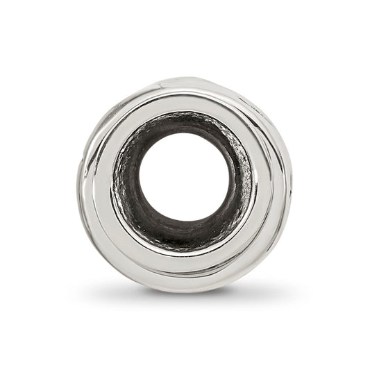 Sterling Silver Reflections Crystals Spinner Grandmother Bead