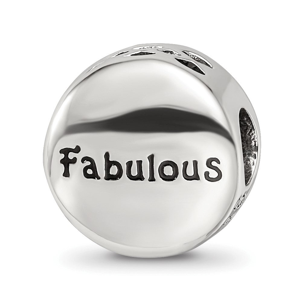 Sterling Silver Reflections Crystals Fabulous 40 Bead