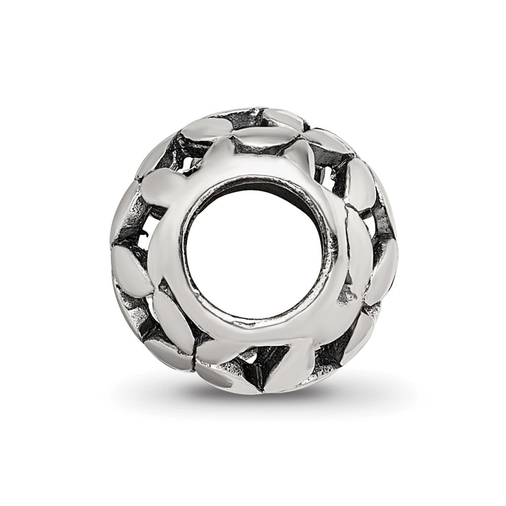 Sterling Silver Reflections Flower of Life Bead