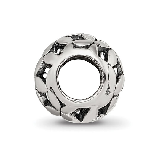 Sterling Silver Reflections Flower of Life Bead