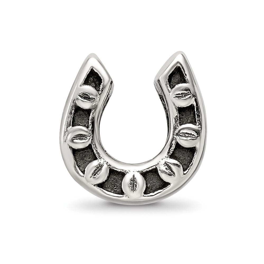 Sterling Silver Reflections Horseshoe Bead