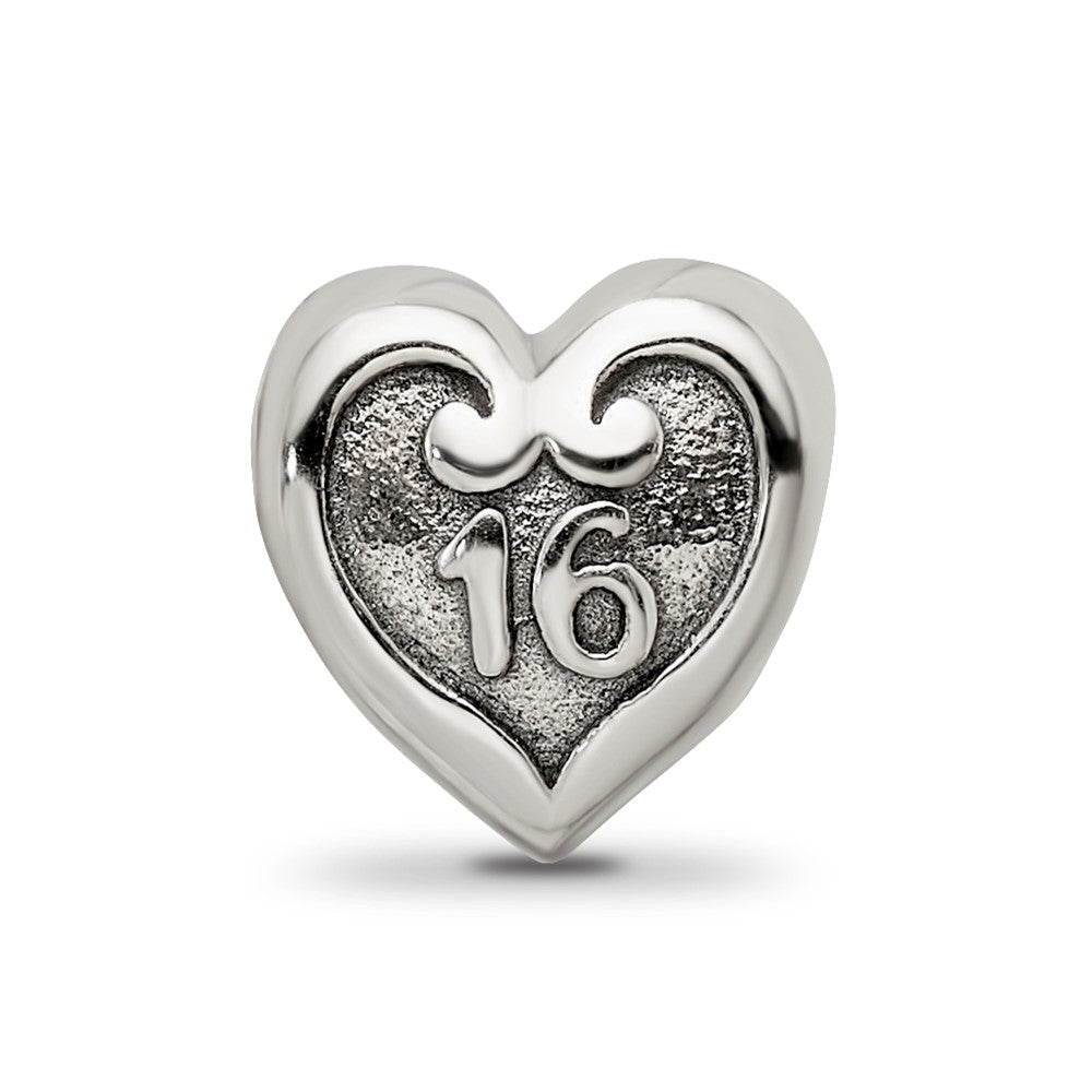 Sterling Silver Reflections Sweet Sixteen Bead