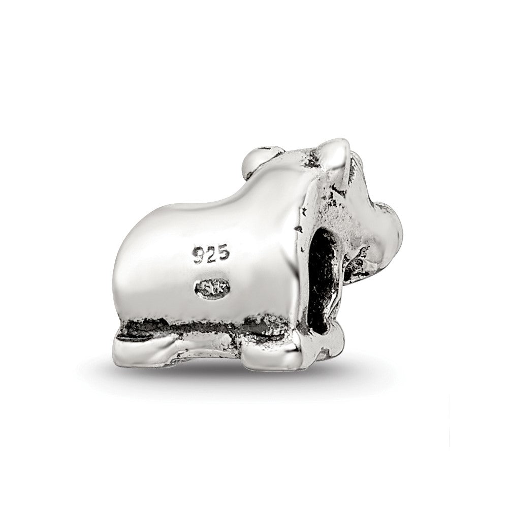 Sterling Silver Reflections Kids Rhino Bead