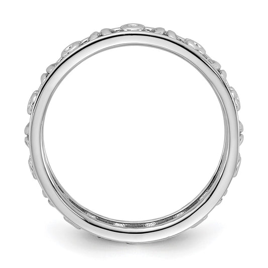 Sterling Silver Stackable Expressions Taurus Zodiac Ring