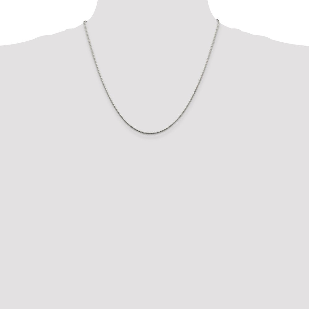 Sterling Silver 1.25mm Snake Chain