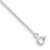 Sterling Silver 1mm Round Spiga Chain