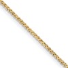 Gold-plated Sterling Silver 1.50mm Spiga Chain