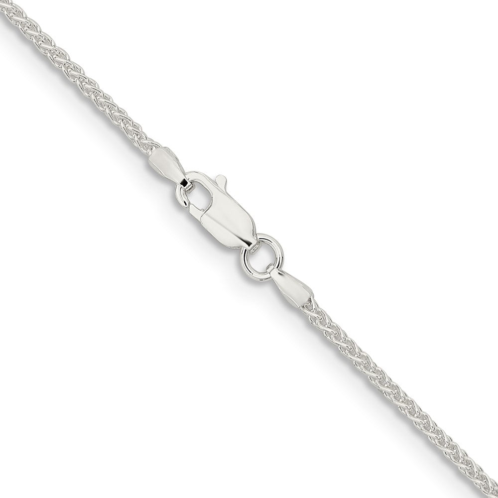 Sterling Silver 1.6mm Round Spiga Chain