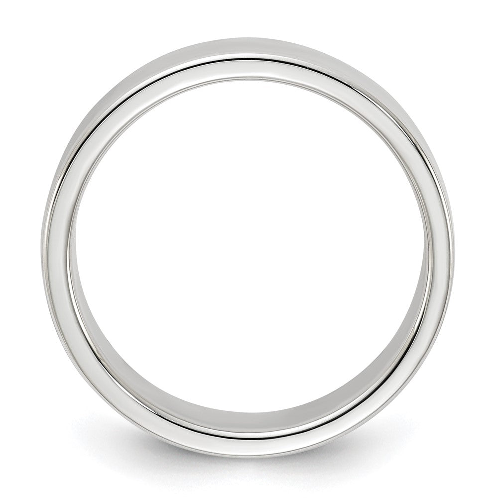 Sterling Silver 5mm Lightweight Flat Size 7 Band