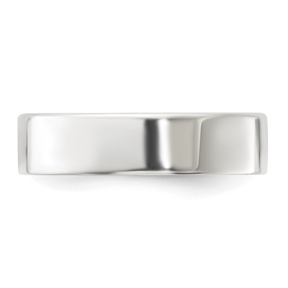 Sterling Silver 5mm Lightweight Flat Size 7 Band