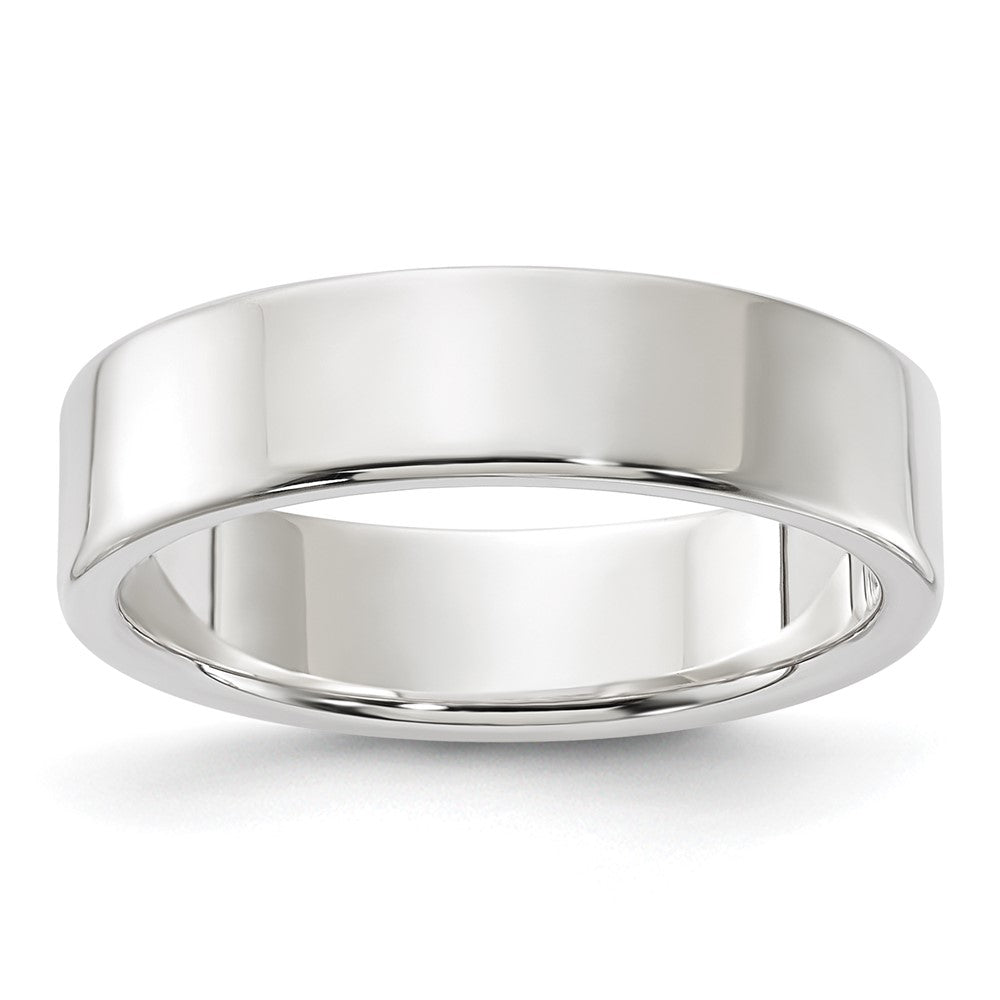 Sterling Silver 5mm Lightweight Flat Size 7 Band