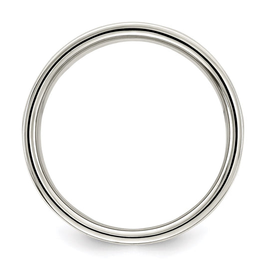 Sterling Silver 9mm Lightweight Flat Size 9.5 Band