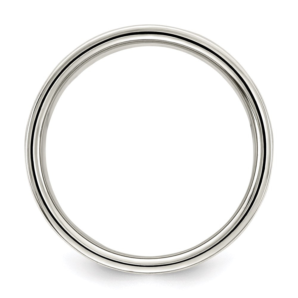 Sterling Silver 9mm Lightweight Flat Size 13.5 Band