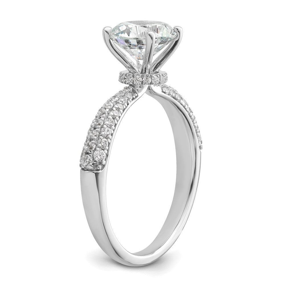Sterling Silver Stackable Expressions Peridot Ring