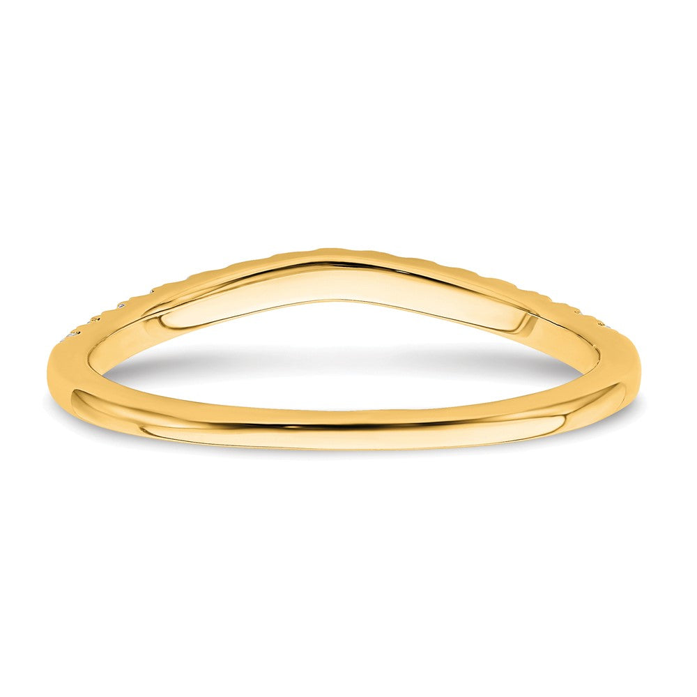 True Origin 14k 1/2 carat Lab Grown Diamond VS DEF Set of Two Wedding Bands