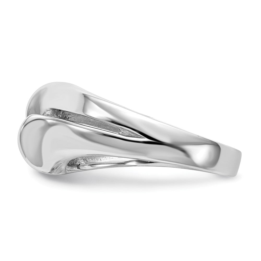 14k White Gold Peg Set Solitaire Engagement Ring Mounting